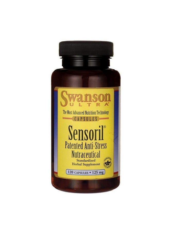 SWANSON سوانسون UL سينسوريل أشواغاندا 125 ملغ 120 كبسولة - Image 1