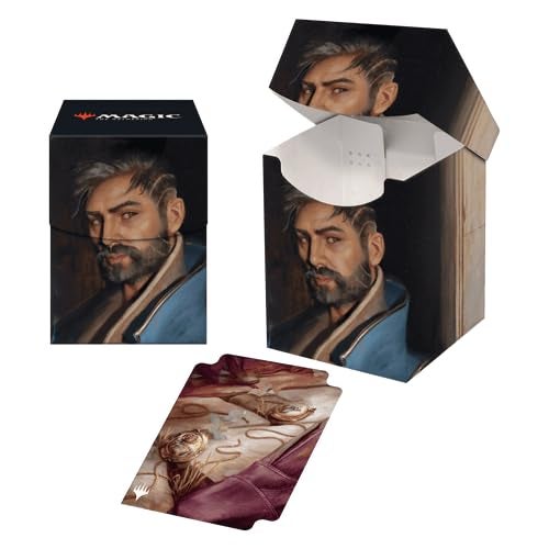 Ultra Pro - MTG Murders at Karlov Manor 100+ Deck Box Alquist Proft  Master Sleuth for Magic: The Gathering - Sleeved MTG cards  Sized to Fit Standard Size Cards - Image 1