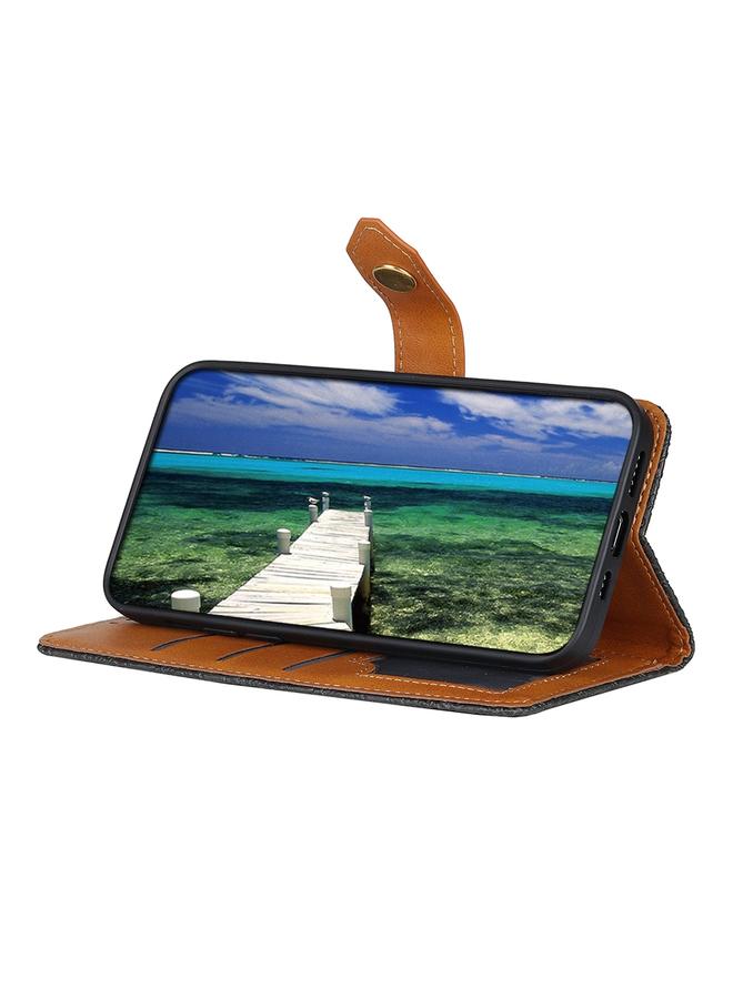 اس-توب جراب لهاتف Motorola Moto Edge 40 Pro 5G / X40 / X40 Pro جراب هاتف جلدي قابل للطي منقوش بنقشة زهور أوروبية - Image 5