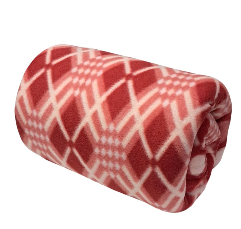 CHANDRAVATI Single Bed ||Fleece|| Quilt Cover/Duvet Cover/Rajai Cover/Blanket Cover for Winters (CC-Cherry Red, 60x90) - Image 5
