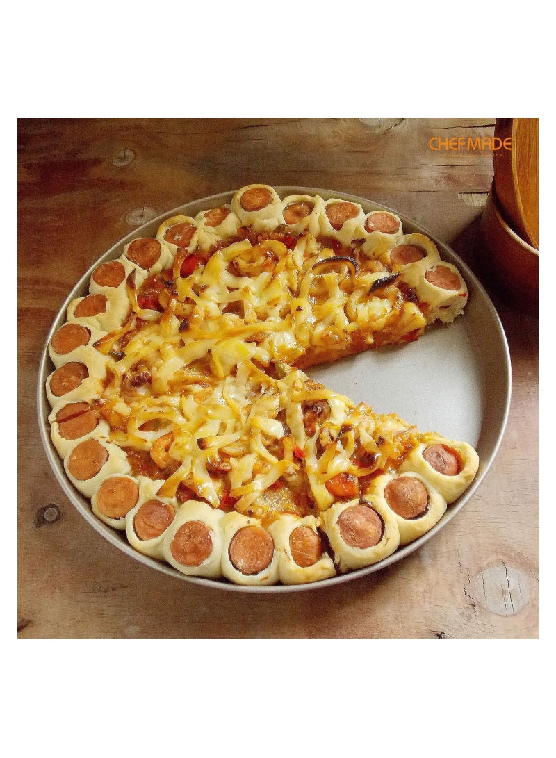 شيف ميد Pizza Pan 10 Inch Non Stick Pancake Bakeware - Image 5