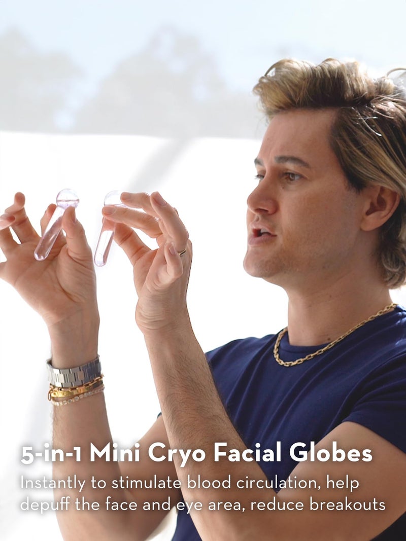 SONAGE Baby Frioz Facial Ice Globes: Cryotherapy Tool for Cooling Facial Massage | Puffiness & Redness Relief - Image 3
