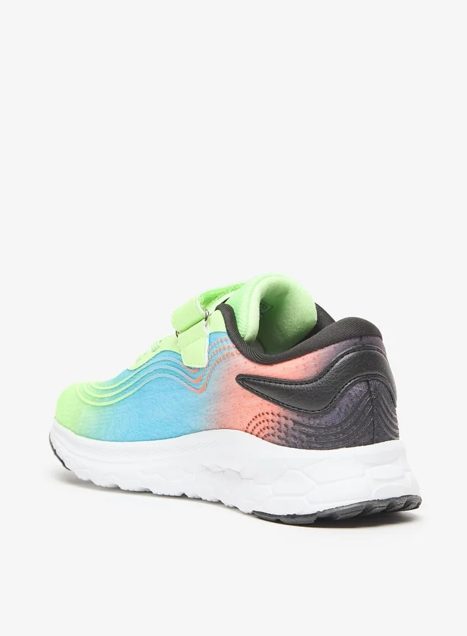 Kappa Boys' Logo Detail Sports Shoes with Hook and Loop Closure