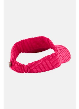 ESPRIT Women Textured Visor Cap, Pink  - Image 2