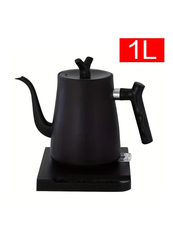 HTH 1L Electric Kettle 304 Stainless Electric Kettles for Boiling Water Pour Over Coffee & Tea 220V 1000W Quick Heating Constant Temperature Coffee Kettle - Image 1