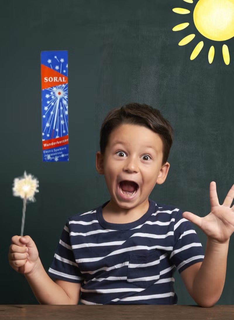 SORAL Sparkling Candles 10 Pc - Image 1