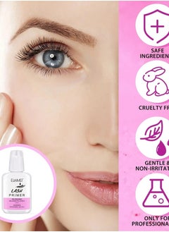 Elaimei Lash Primer for Eyelash Extension Professional Use Only Easy to Remove Proteins and Oils Enhance Adhesive Strength of Eyelash Extensions Pre Treatment for Lash Enhancer Primer  - Image 4
