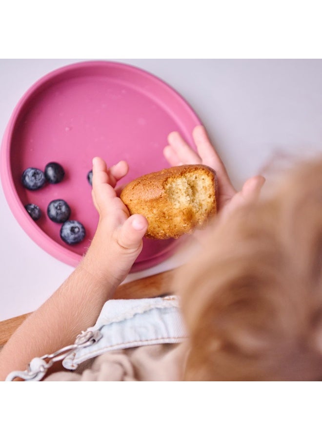 Minikoioi Basics Plate - Pinky Pink - Image 3