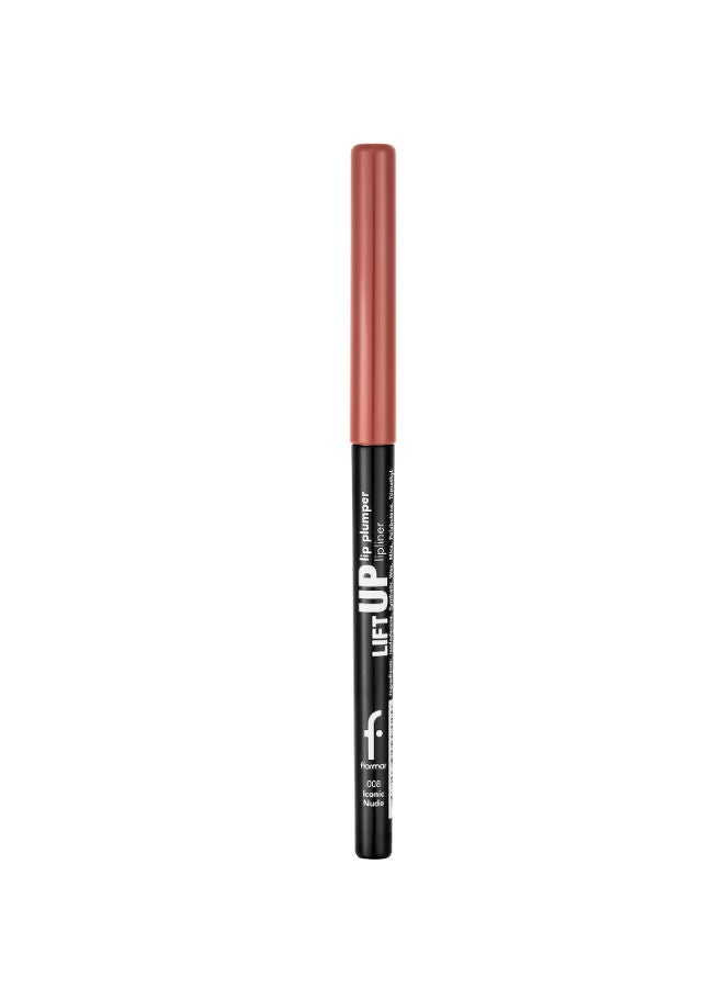 flormar Lift Up Lip Plumper Lipliner Iconic Nude 008 - Image 2