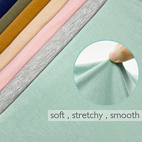 OWLOWLA Swaddle Blanket and Hat Set Newborn Swaddle Wrap Baby Receiving Blanket for Baby Boys Girls(Blush) - Image 3