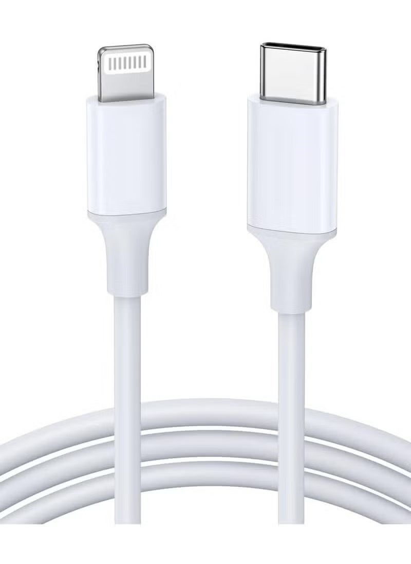 URBBKING - iPhone 20W Fast Charger | USB C Wall Fast Charger with 1m USB C to Lightning Cable Compatible with iPhone 14/14 Pro/14 Pro Max/13/12/SE2020/11/XR/XS Max/X/iPad - Image 1