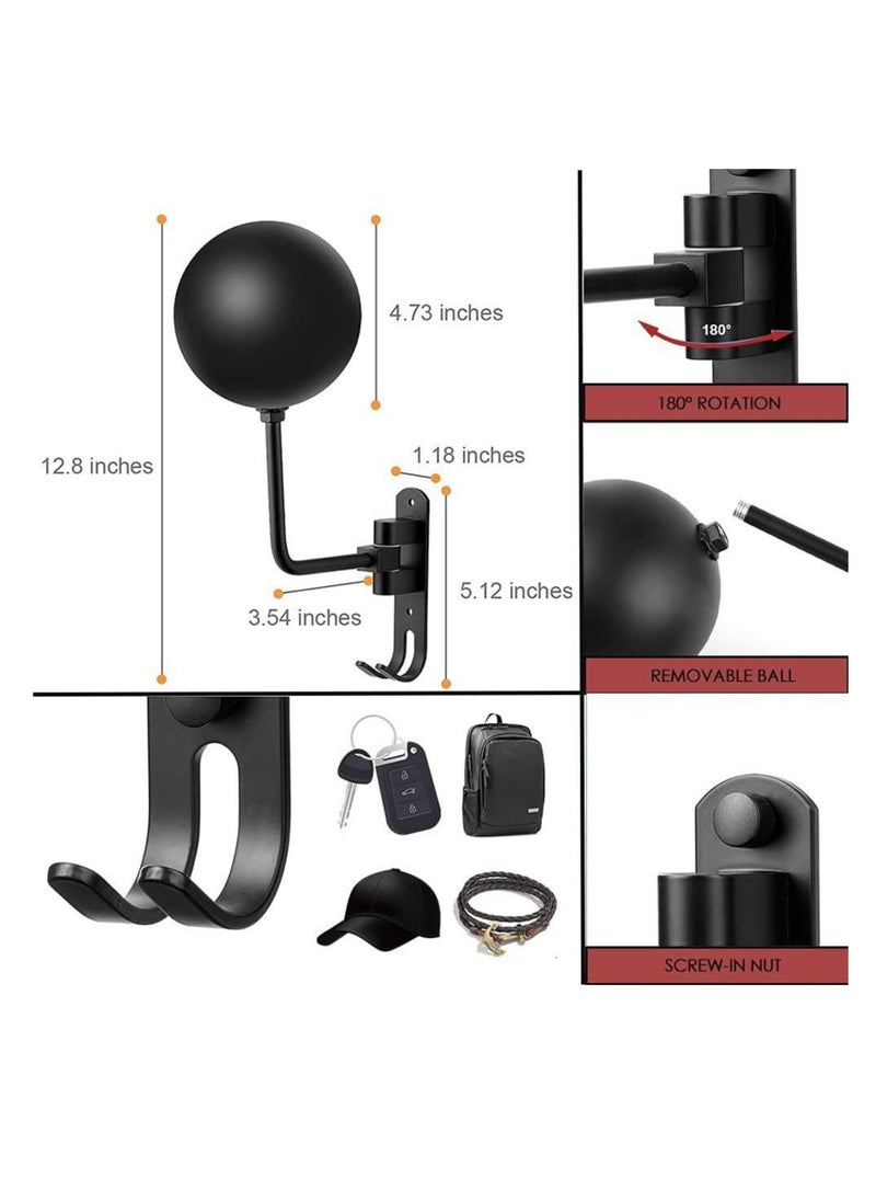 Motorcycle Helmet Holder, Helmet Rack Wall Mount 180 Degree Rotation Helmet Hanger Hook for Coats, Caps, Hats, Motorcycle Accessories - pzsku/ZCFB9C76F4315C4A5EC1CZ/45/_/1723800035/9e9cd40e-1a8d-4c08-9f70-284480b05257