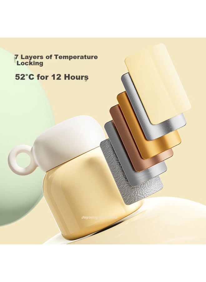 Joyoung Thermal Food Jar, 316l Stainless Steel Insulated Lunch Box, Vacuum Insulated Mug For Men And Women, Students, Thermal Cooker Pot, 530ml - Image 2