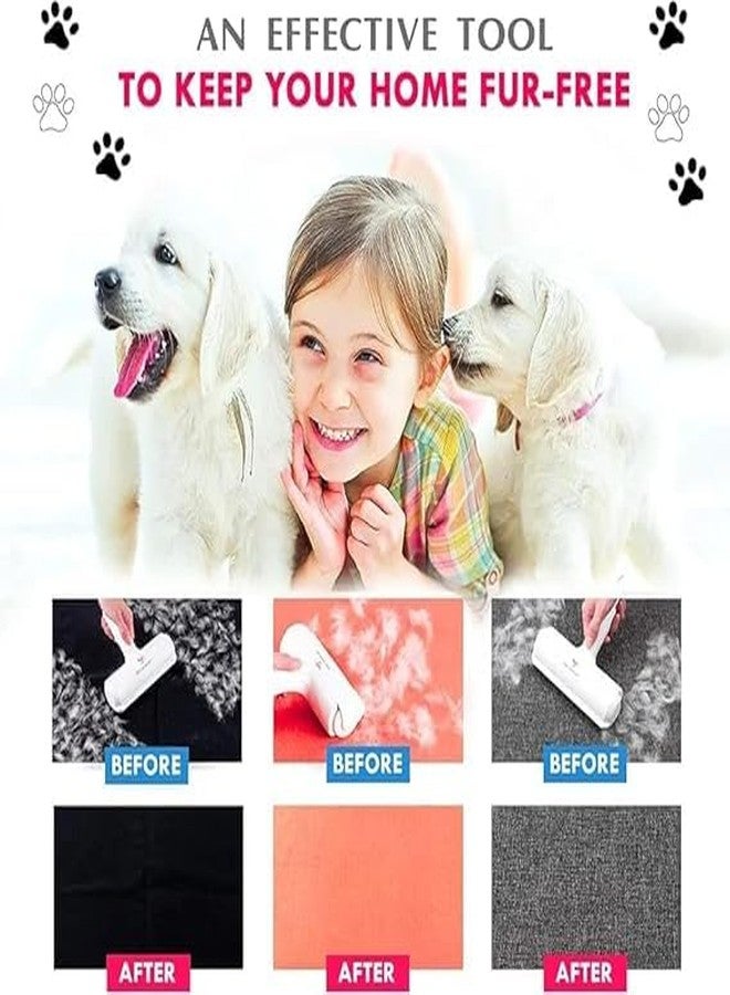 Pet Hair Remover Roller for Dog Hair and Cat Hair – Self-Cleaning Lint Roller for Furniture, Couch, Carpet, Clothing, Bedding and Car Seats – Reusable, Durable, Portable Fur Removal Tool - Image 3