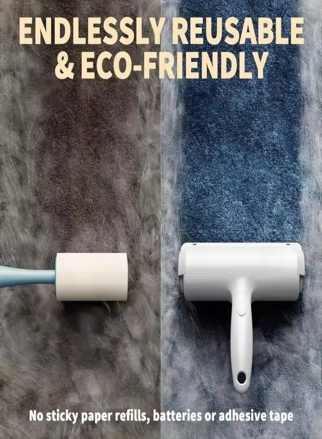 Pet Hair Remover Roller for Dog Hair and Cat Hair – Self-Cleaning Lint Roller for Furniture, Couch, Carpet, Clothing, Bedding and Car Seats – Reusable, Durable, Portable Fur Removal Tool - Image 4