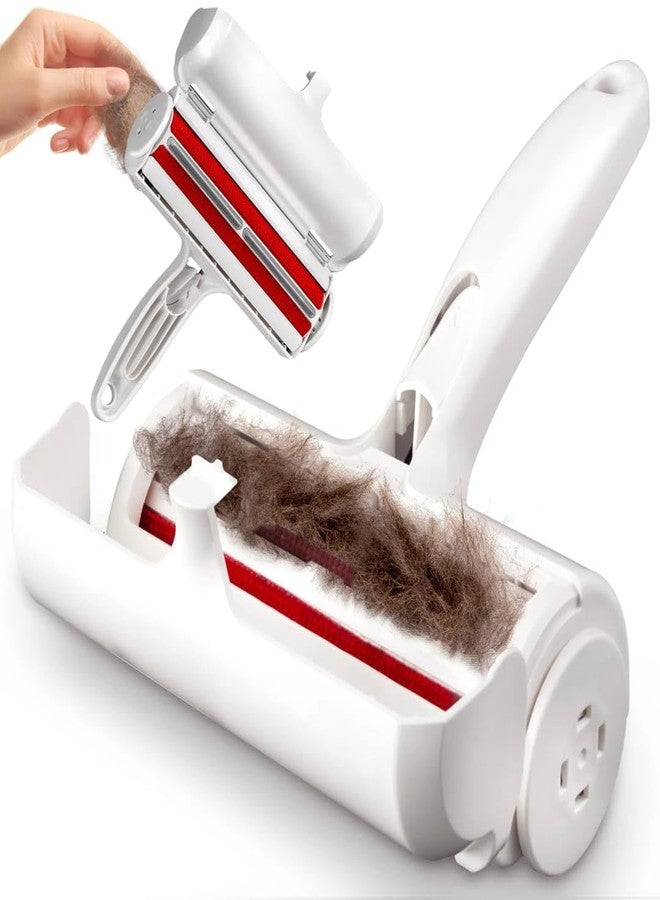 Pet Hair Remover Roller for Dog Hair and Cat Hair – Self-Cleaning Lint Roller for Furniture, Couch, Carpet, Clothing, Bedding and Car Seats – Reusable, Durable, Portable Fur Removal Tool - Image 1