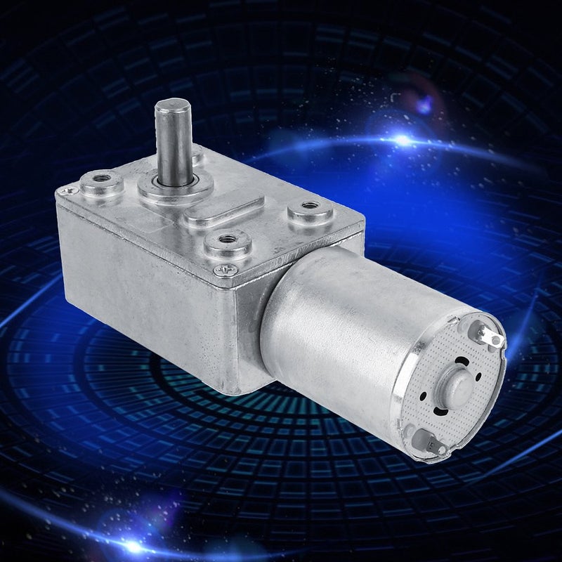 Wal front محرك تروس توربين صغير محرك تخفيض توربين عالي DC 12V 2 RPM لمشاريع DIY - Image 3