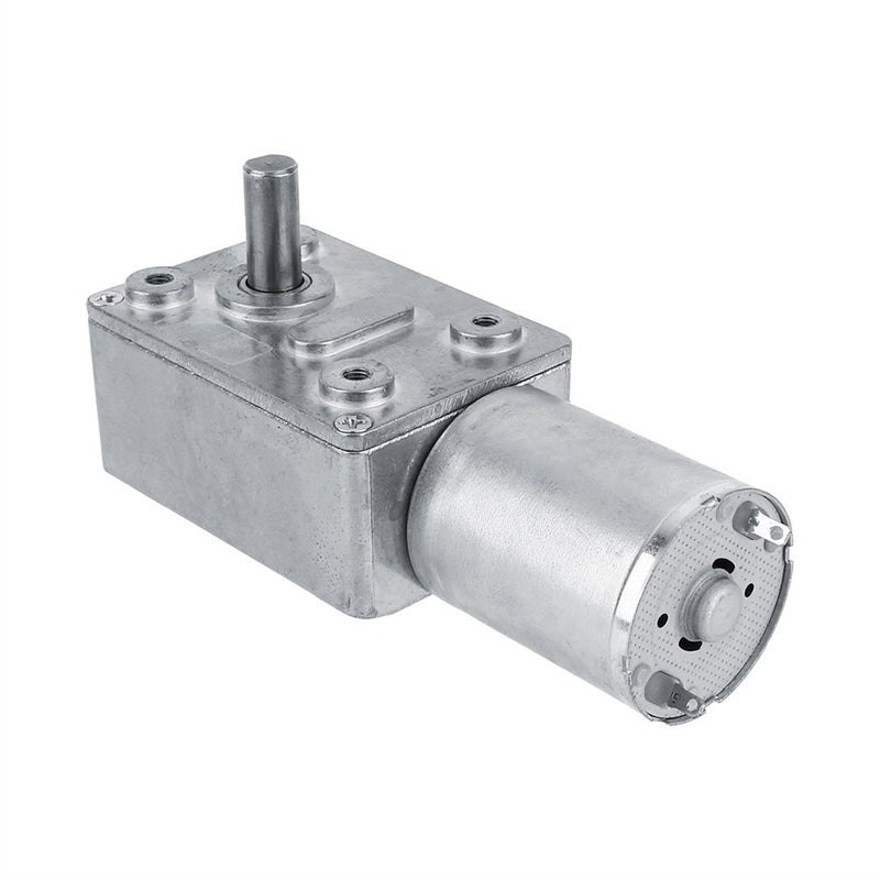 Wal front محرك تروس توربين صغير محرك تخفيض توربين عالي DC 12V 2 RPM لمشاريع DIY - Image 1