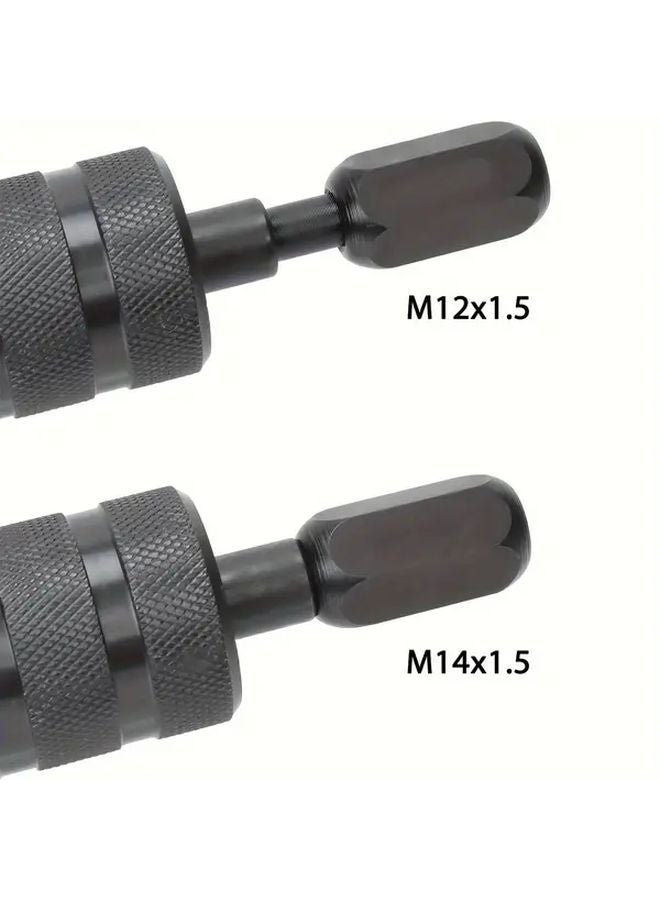 Heavy Duty Diesel Fuel Injector Removal Kit With Slide Hammer M12 M14 Adapters 1 Set - Image 3