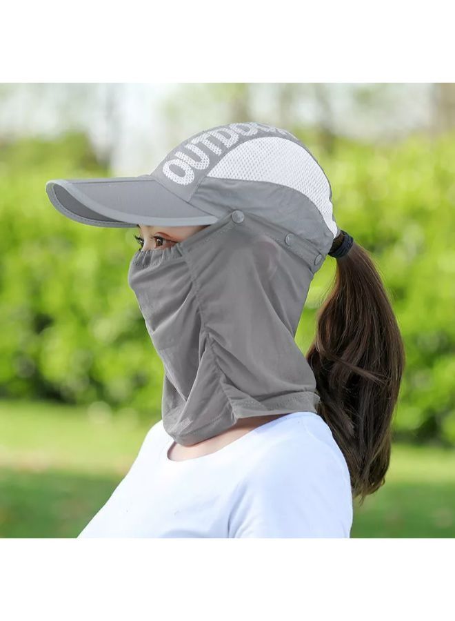 EasyLife Summer Outdoor Travel Foldable Face Cover Sun Hat 