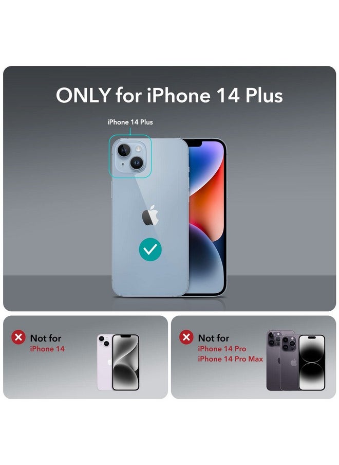 اي اس ار جراب ESR لهاتف iPhone 14 Plus، متوافق مع MagSafe، حامل حلقي للكاميرا قابل للتعديل، ظهر مقاوم للخدش، حماية من الدرجة العسكرية، TPU، غطاء خلفي مغناطيسي كلاسيكي مع مسند، شفاف  - Image 2