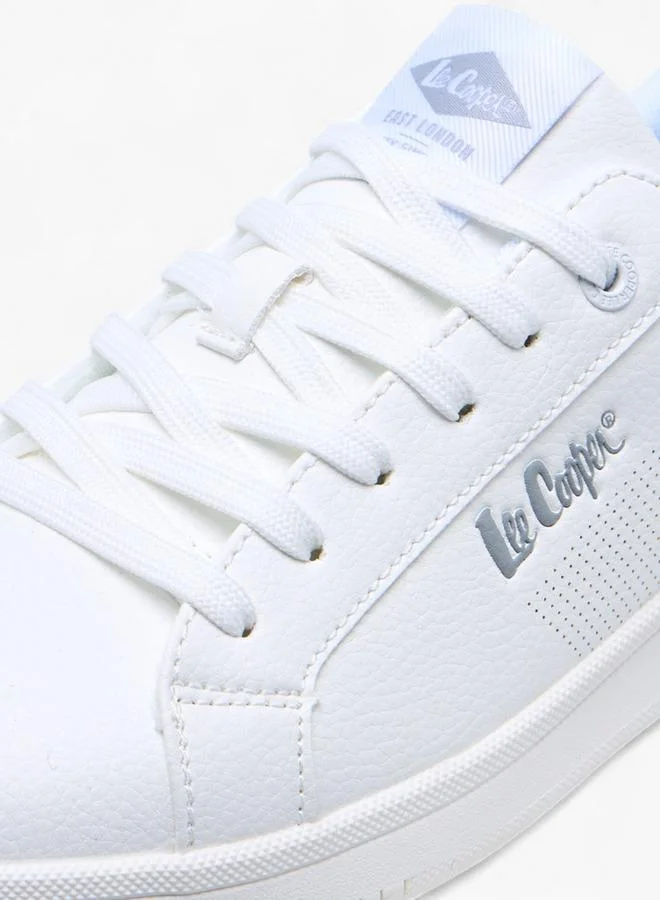لي كوبر Men's Panelled Lace-Up Sneakers