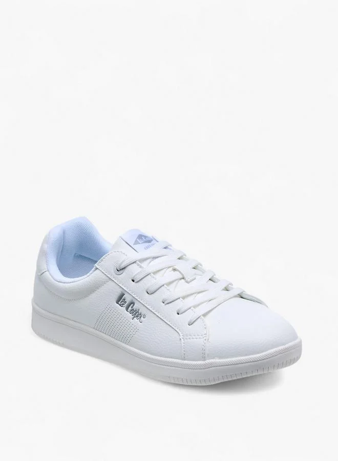 لي كوبر Men's Panelled Lace-Up Sneakers