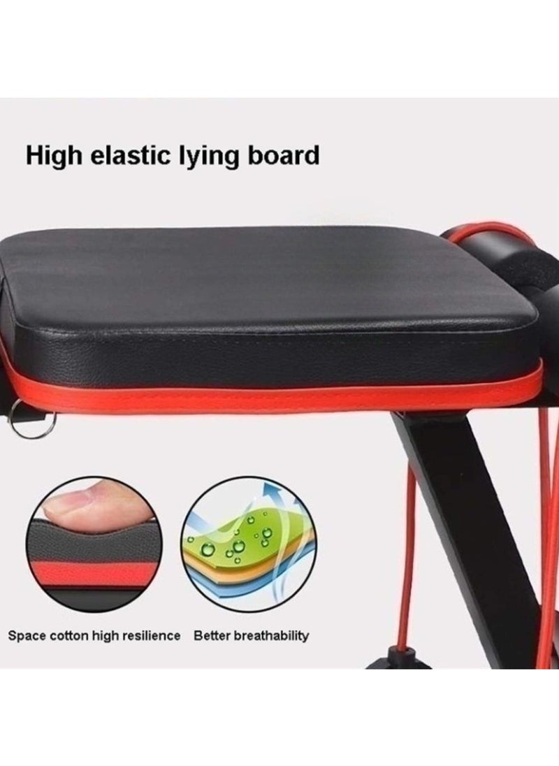 Huitich All-in-One Fitness Station Multifunctional Dumbbell Bench Black 1295x450x1180mm  - Image 2