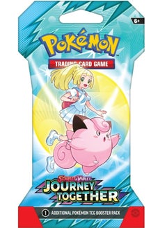 Pokemon TCG Pokemon TCG: Scarlet And Violet Journey Together Sleeved Booster - 1 Piece Only, Assorted  - Image 1