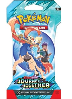 Pokemon TCG Pokemon TCG: Scarlet And Violet Journey Together Sleeved Booster - 1 Piece Only, Assorted  - Image 2