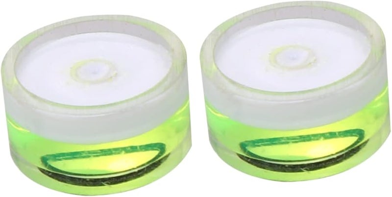 16 قطعة من مستوى الفقاعة البلاستيكي المستدير لمستوى الروح للسطح الأفقي للكاميرا - Image 1