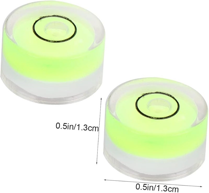 16 قطعة من مستوى الفقاعة البلاستيكي المستدير لمستوى الروح للسطح الأفقي للكاميرا - Image 3