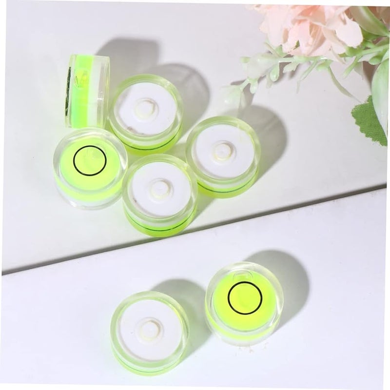 16 قطعة من مستوى الفقاعة البلاستيكي المستدير لمستوى الروح للسطح الأفقي للكاميرا - Image 5