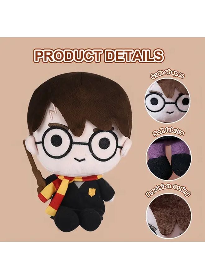 7.87 Inch Harry Potter Soft Plush Toy Red Eyed Character Black White Design Collector Item - Image 5