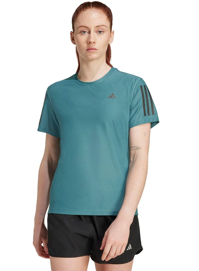 اديداس Adidas Otr B Tee Green T-Shirt (Short Sleeve) T-Shirts For Women