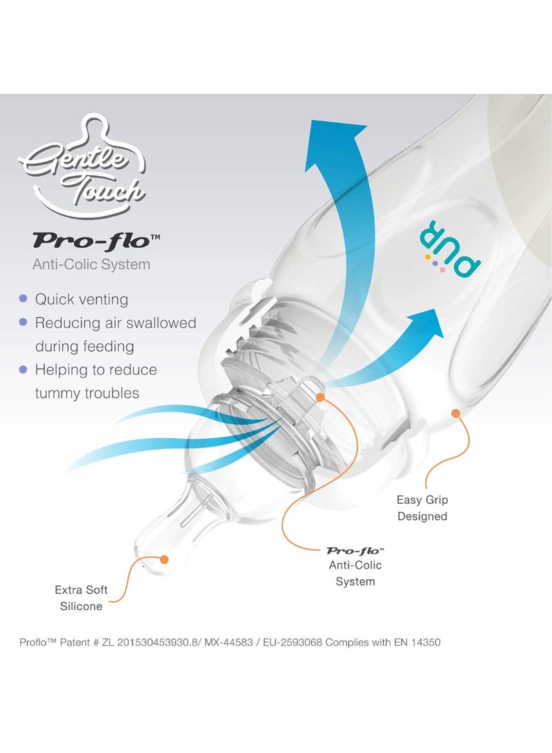 Pur "Gentle Touch" slim neck nipple - size M - 2-pack - Image 4