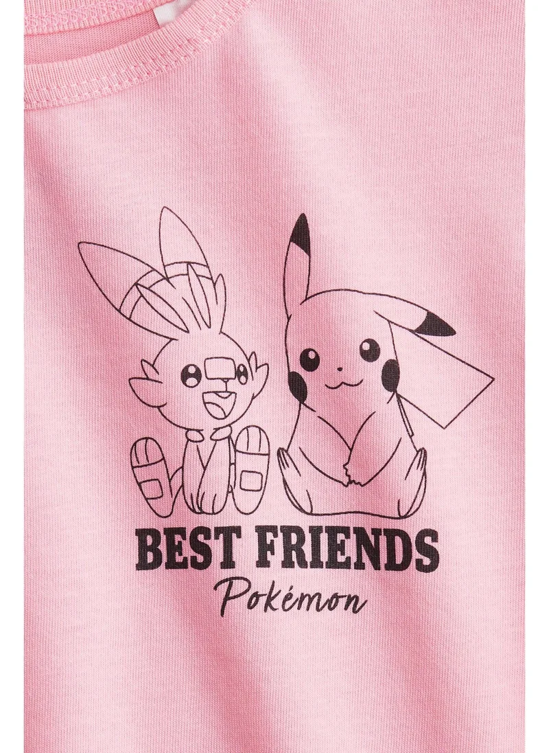 H&M Printed cotton T-shirt