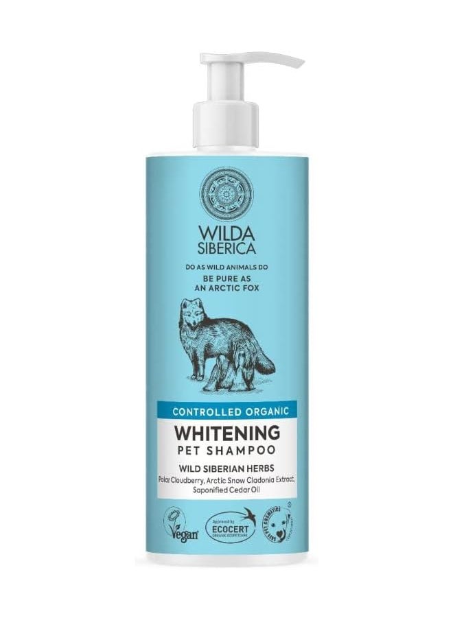 Natura Siberica - Wilda Siberica Whitening Pet Shampoo 400 Ml For Dogs And Cats - Image 1