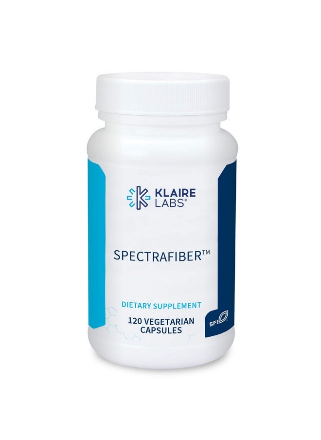 Klaire Labs - Spectrafiber Hypoallergenic 9 Soluble Fiber Blend With Apple Pectin & Glucomannan No Psyllium & Gluten Free (120 Capsules) - Image 1