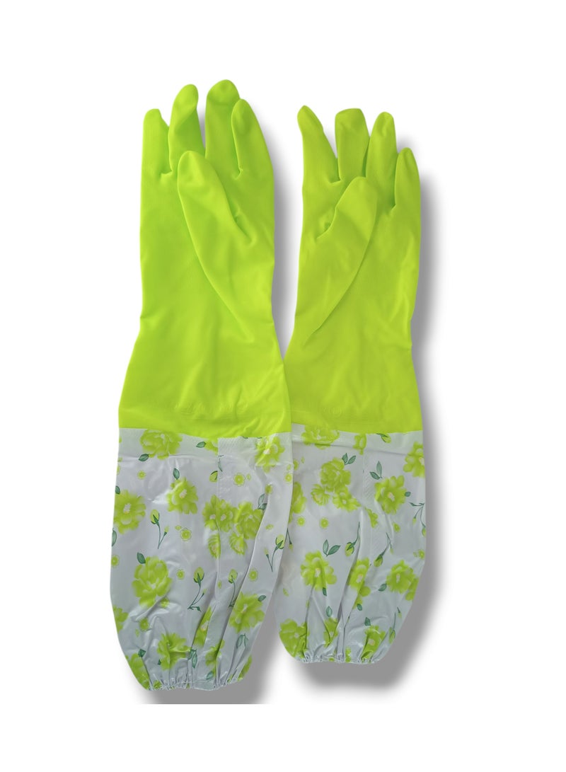 2-Piece Printed Gloves Set Multicolor  - Image 2