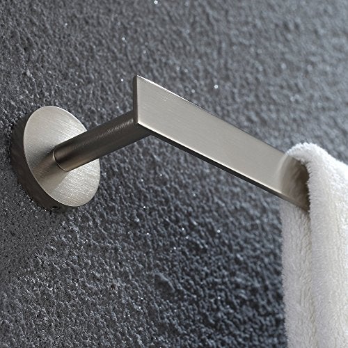 Kraus Imperium Bathroom Accessories - Towel Bar 600mm Brushed Nickel - Image 5