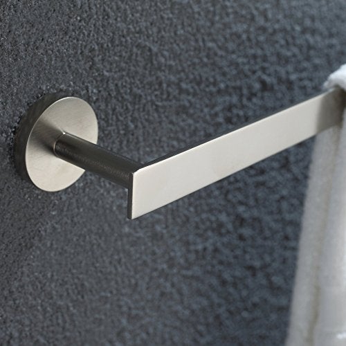 Kraus Imperium Bathroom Accessories - Towel Bar 600mm Brushed Nickel - Image 4