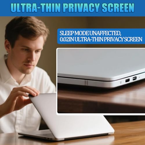 Ceydebne PET Privacy Screen Protector for MacBook Pro 13 Inch (2016-2022, M1, M2) Removable Laptop Privacy Screen Shield Ultra-Thin Design - Image 5