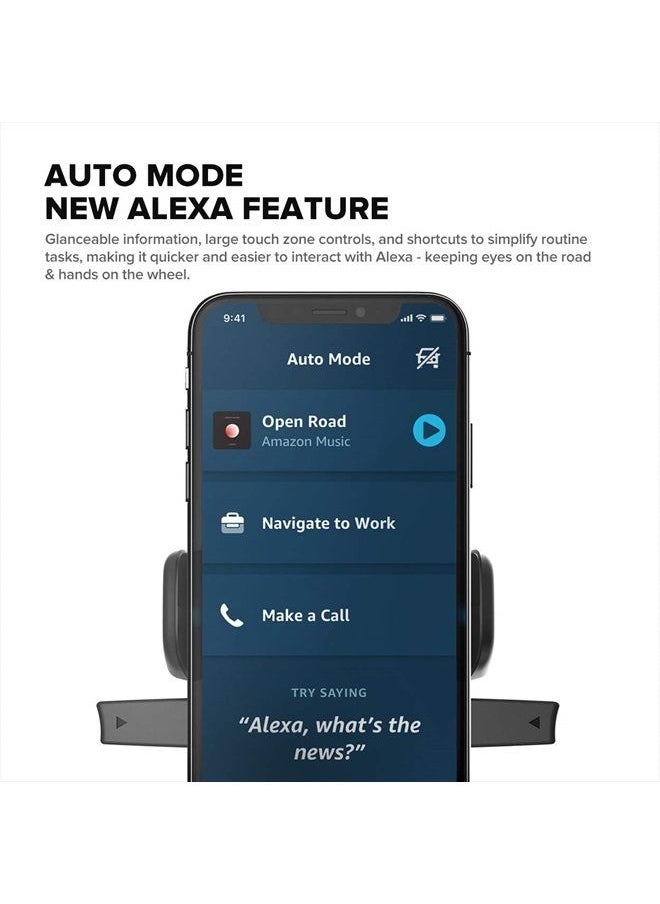 iOttie Easy One Touch Connect Pro (New) - Gen 2 - Hands Free Alexa in Your Car - Car Mount Phone Holder with Alexa Built in for iOS & Android, MFi Certified, Universal  - Image 4