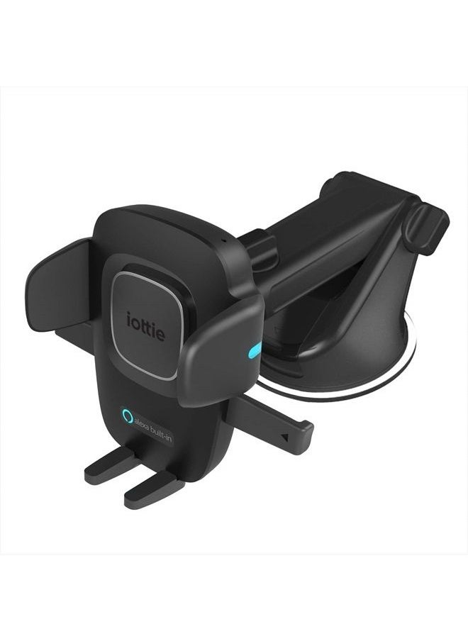 iOttie Easy One Touch Connect Pro (New) - Gen 2 - Hands Free Alexa in Your Car - Car Mount Phone Holder with Alexa Built in for iOS & Android, MFi Certified, Universal  - Image 1