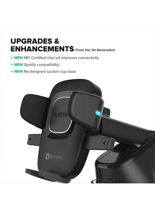 iOttie Easy One Touch Connect Pro (New) - Gen 2 - Hands Free Alexa in Your Car - Car Mount Phone Holder with Alexa Built in for iOS & Android, MFi Certified, Universal  - Image 2