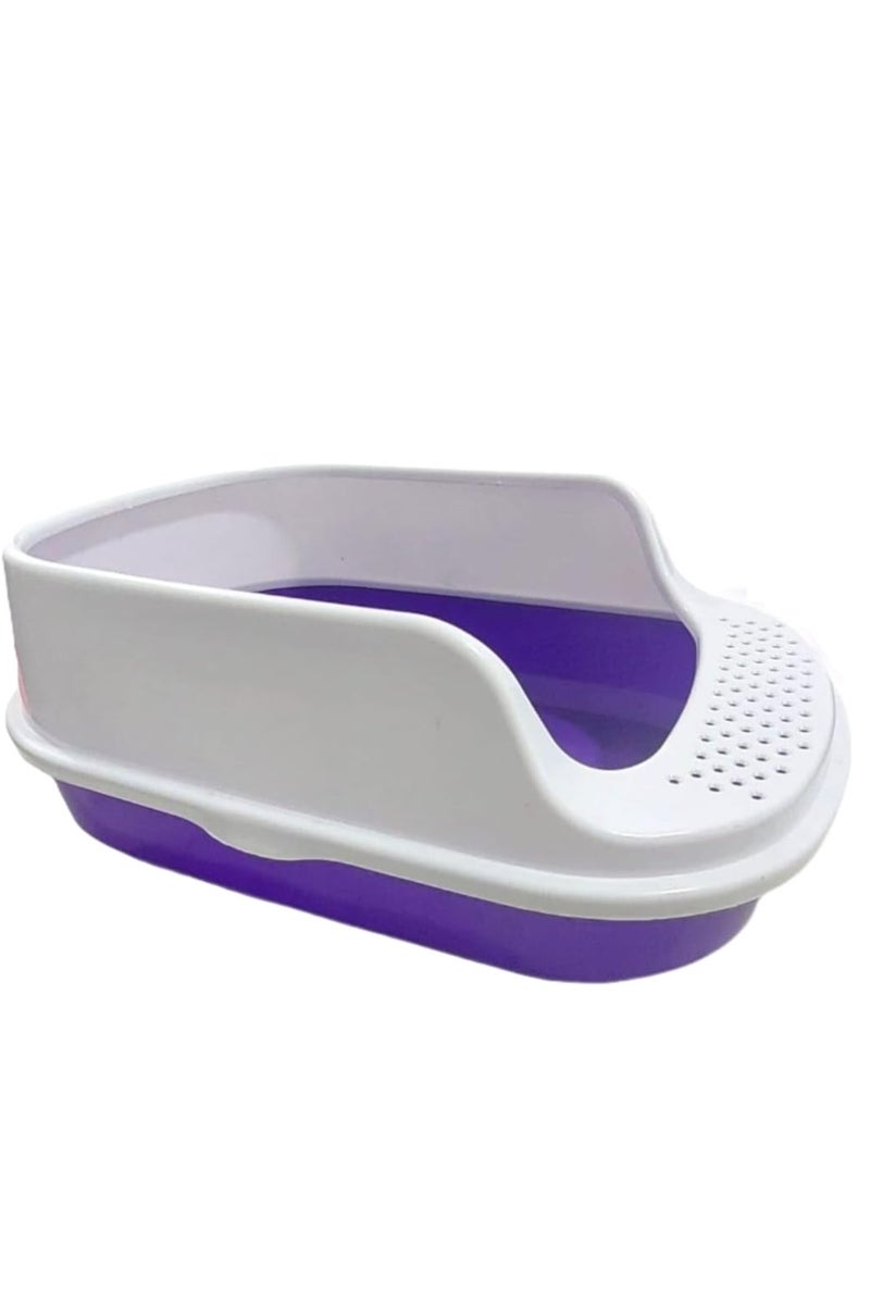 Generic Premium Cat Litter Box with Scoop(PURPLE) - Image 1