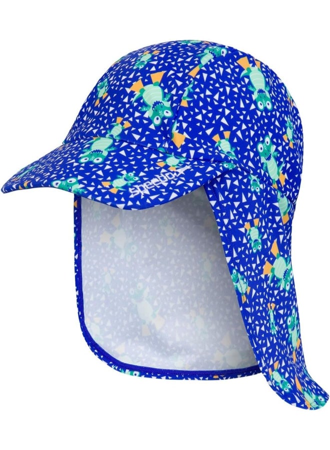 Speedo Speedo Corey Croc Sun Protection Hat Swimming Cap For Men, Women & Kids - Durable Silicone, Comfortable Fit, Ideal For Training & Professional Use | Premium Swimwear & Swimming Accessory by Speedo for Training, Fitness and Recreational Use - Large - Premium Aquatic Gloves for Performance, Durability and Everyday Use