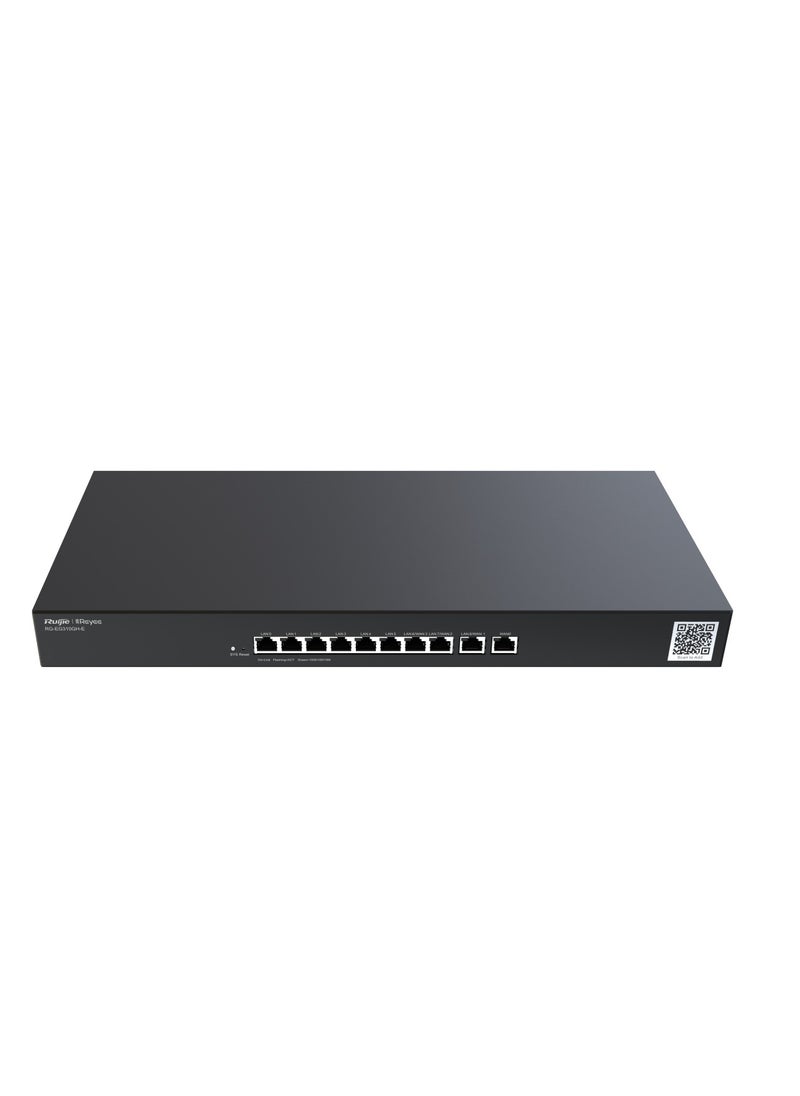 Ruijie - RG-EG310GH-E, Reyee 10-Port High-Performance Cloud Managed Office Router - Image 1