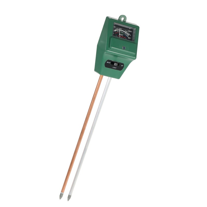 Soil Tester: 3-In-1 Portable Rust-Proof Durable Meter - Easy Operation No Batteries Required PH & Sunlight Intensity Tester for Home Gardening & Outdoor Plant Care - Image 3
